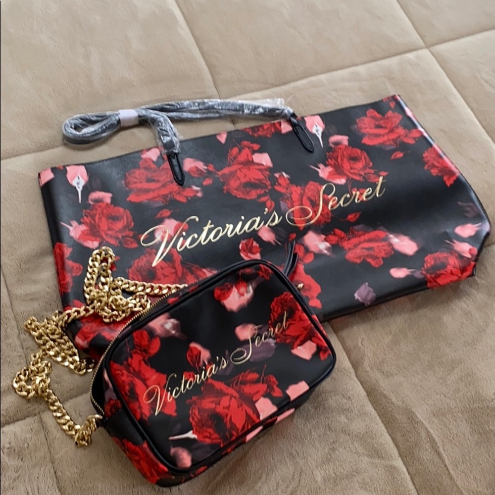 Victoria’s Secret tote bag & crossbody